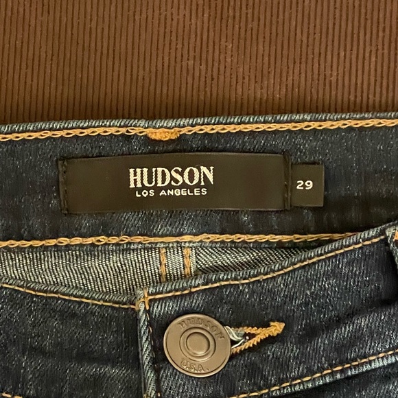 New HUDSON Jeans Nico Mid-Rise Super Skinny Ankle Jean - Picture 4 of 5